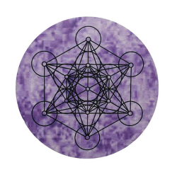 Crystal Pendulum Board Metatron Purple Crystal Pendulum Board Metatron Purple